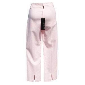 Cambio Mary Waffle Pique Pant New Sz 4/6 S Classic Textured Light Pink $195 NWT